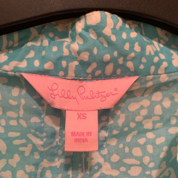 HP🎉 NWT Lilly Pulitzer Sarasota Tunic (“Shorely Blue”) - Picture 9 of 12